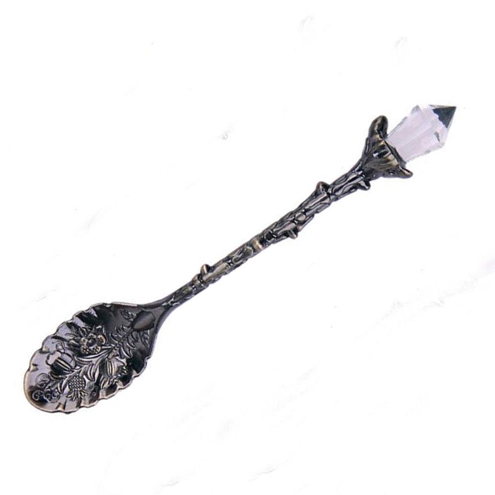 Ice Pick Pick - Crystal Head Coffee Spoon Dessert Flatware