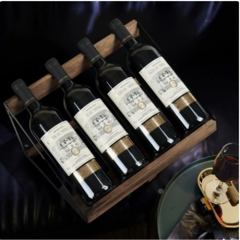 Home Bar Wooden Wine Rack Wine - Home Bar Shelf ulasan dan harga