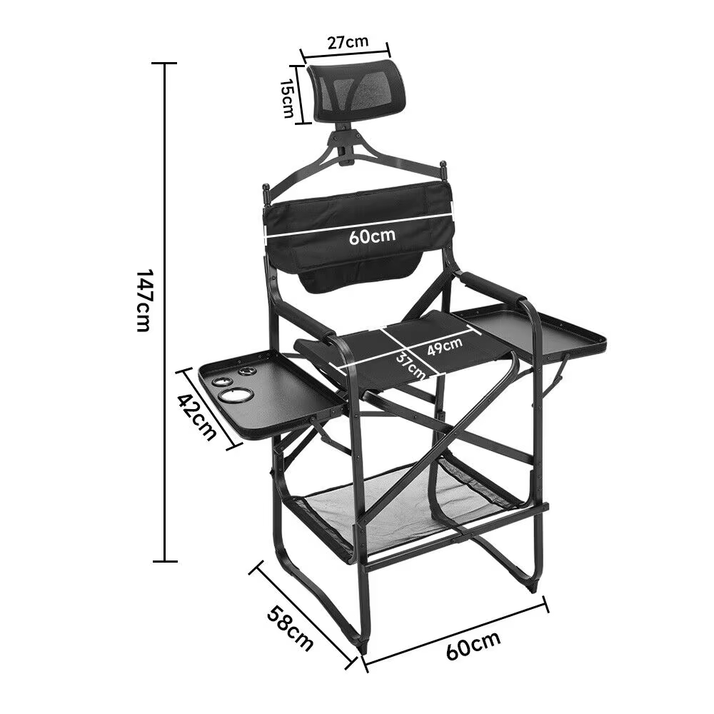 Tall Directors Chair Heavy Dut - Home Bar Lounge ulasan dan harga