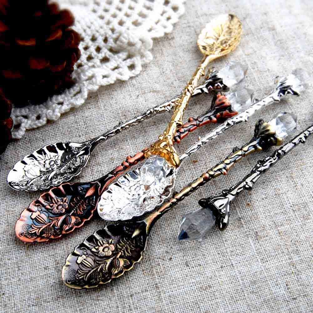 Crystal Head Coffee Spoon Dess - Ice Pick Pick ulasan dan harga