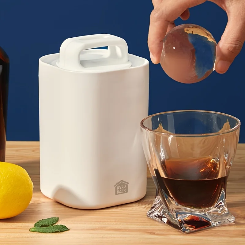 Ice Cube Mold, Transparent Lar - Ice Mold Sphere ulasan dan harga