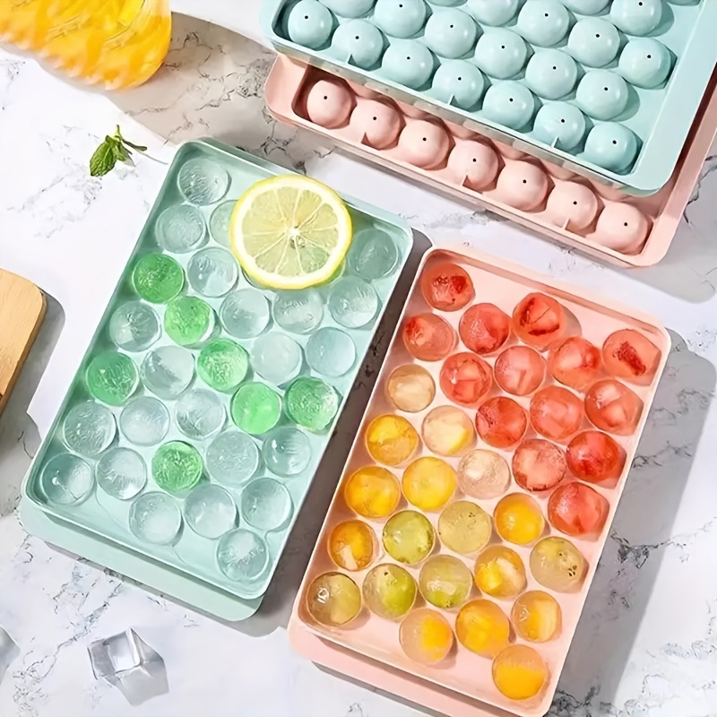 33-Cavity Round Silicone Ice C - Ice Mold Sphere ulasan dan harga