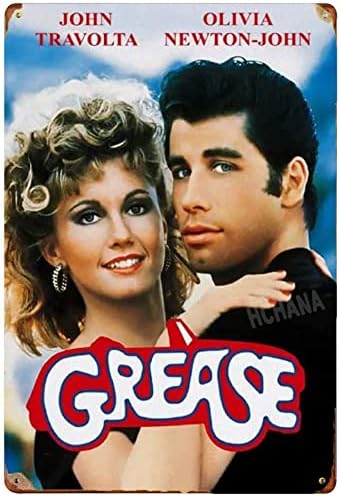 Grease Classic Movie Tin Sign, - Home Bar And Coffee ulasan dan harga