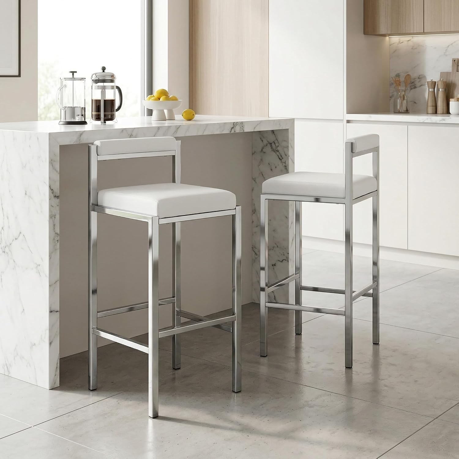 Bar Stools Set of 2, 30 Inch M - Home Bar And Counter ulasan dan harga