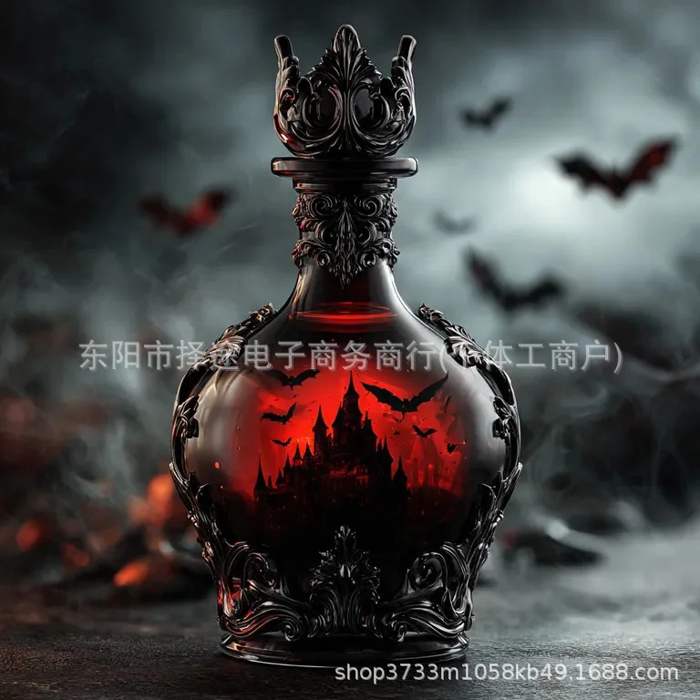 Batwing Castle Decanter Gothic - Home Bar Setup ulasan dan harga