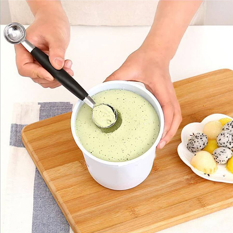 Fruit Scoop Dual-head Fruit B - Ice Pick Pick ulasan dan harga