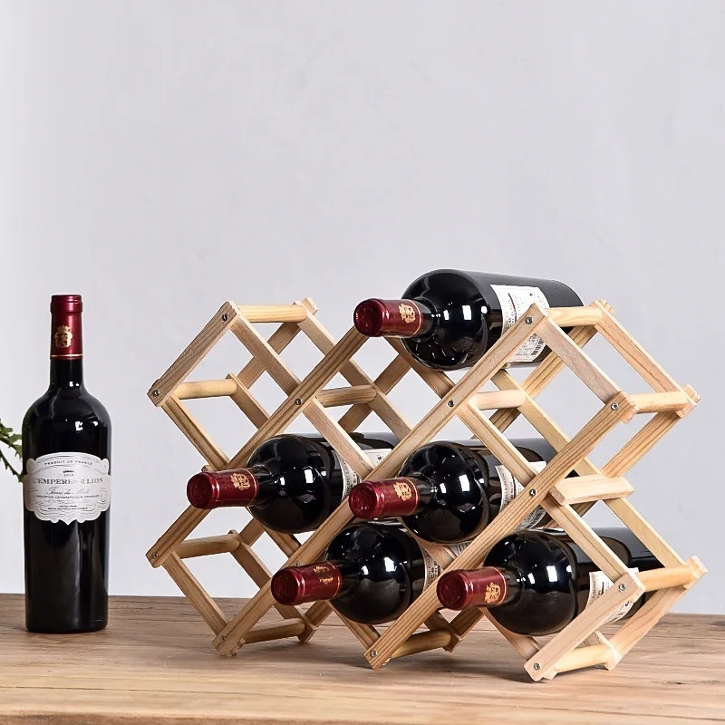 Stackable Wine Storage Shelves - Home Bar Setup ulasan dan harga