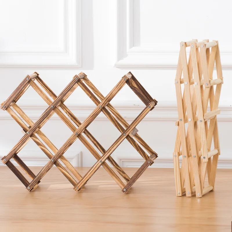 Stackable Wine Storage Shelves - Home Bar Setup ulasan dan harga
