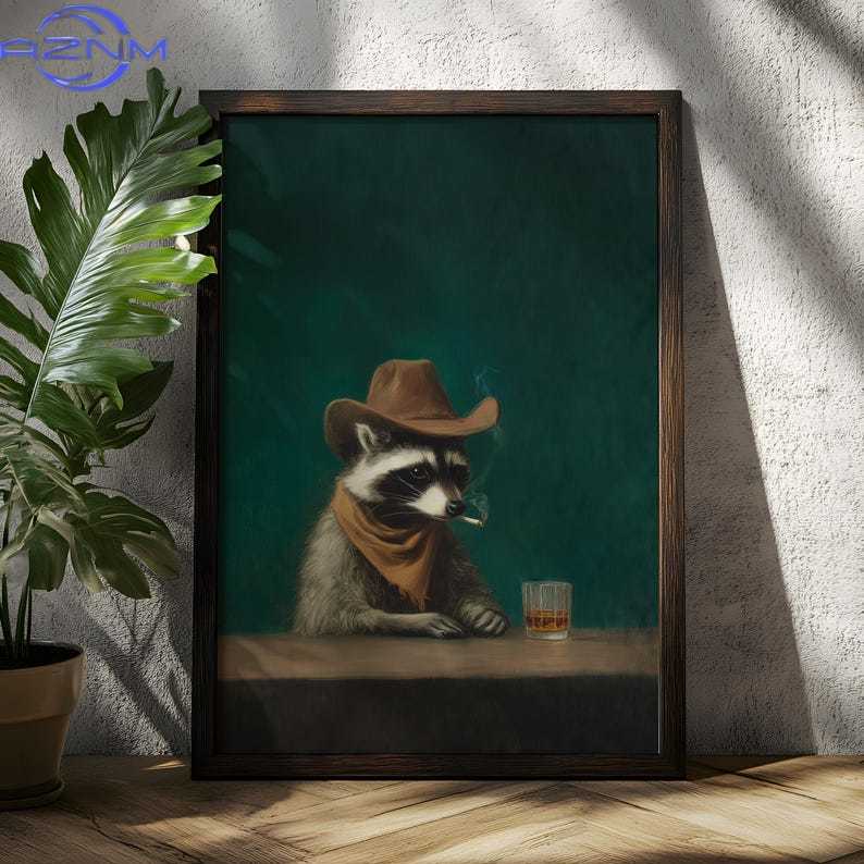 AZNM Vintage Funny Smoking Rac - Home Bar Lounge ulasan dan harga