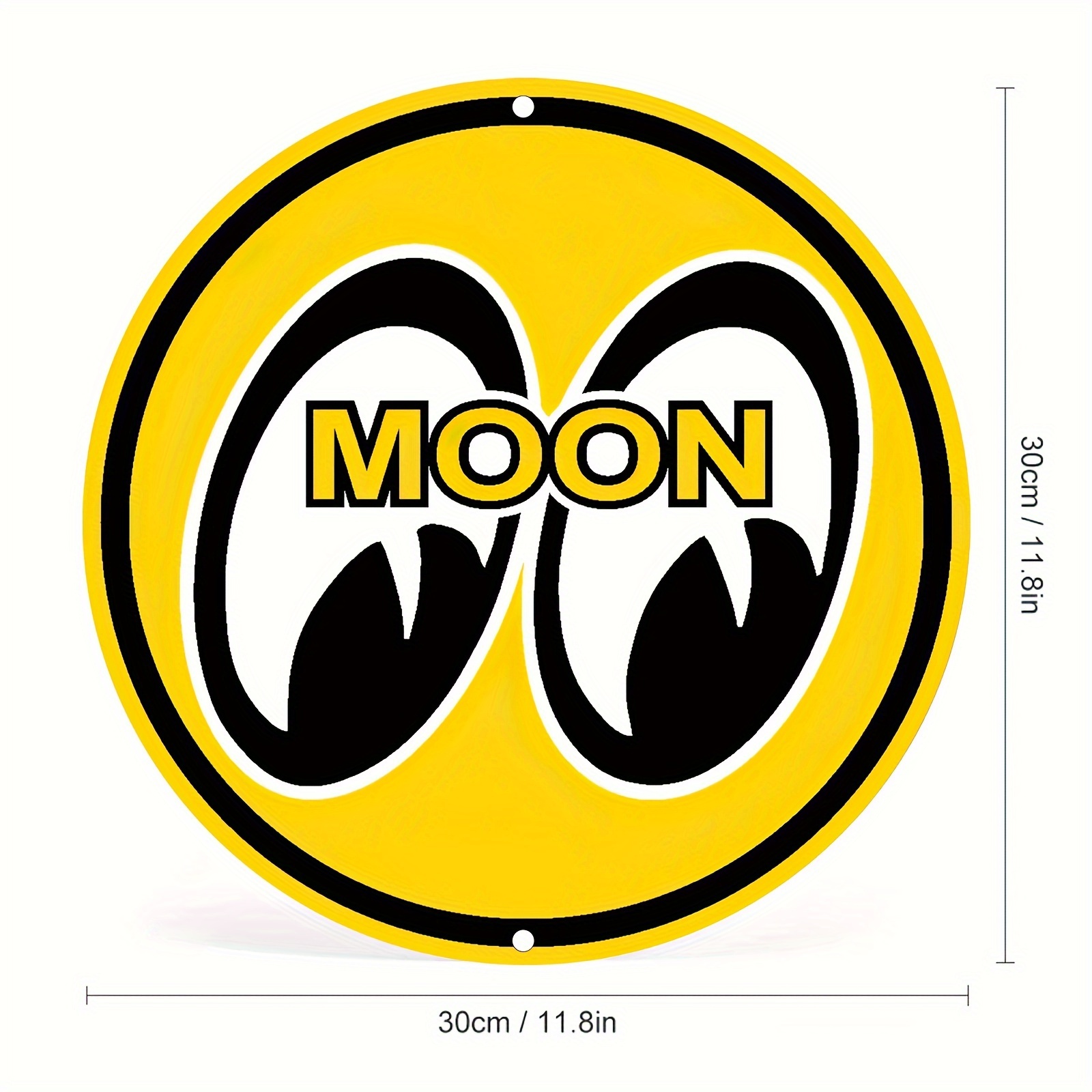 Vintage-Style Round Metal Sign - Home Bar Accessories ulasan dan harga